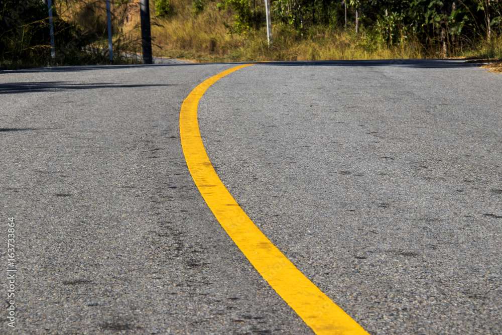 Obraz premium asphalt road