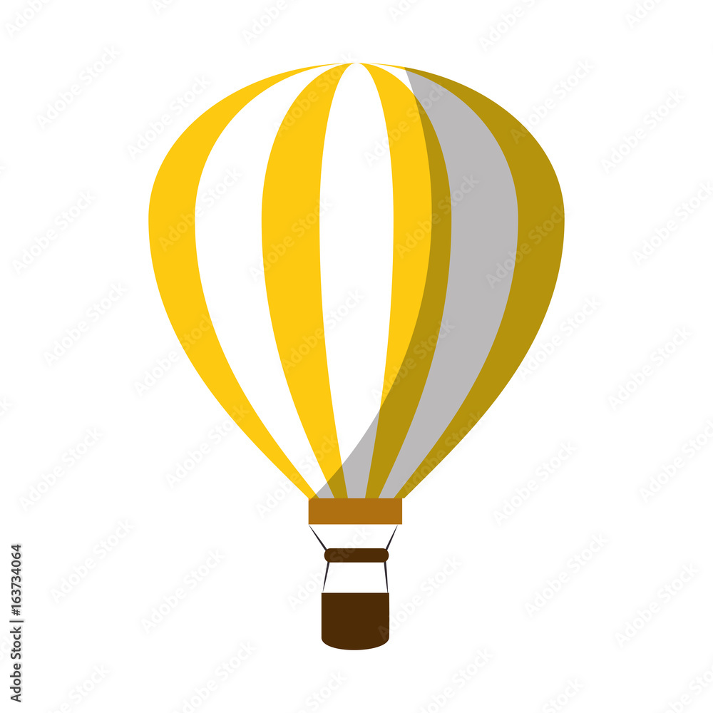 Hot air balloon icon vector illustration graphic design Hot air balloon icon vector illustration graphic design
