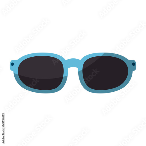 Fashion sun glasses icon vector illustration graphic design