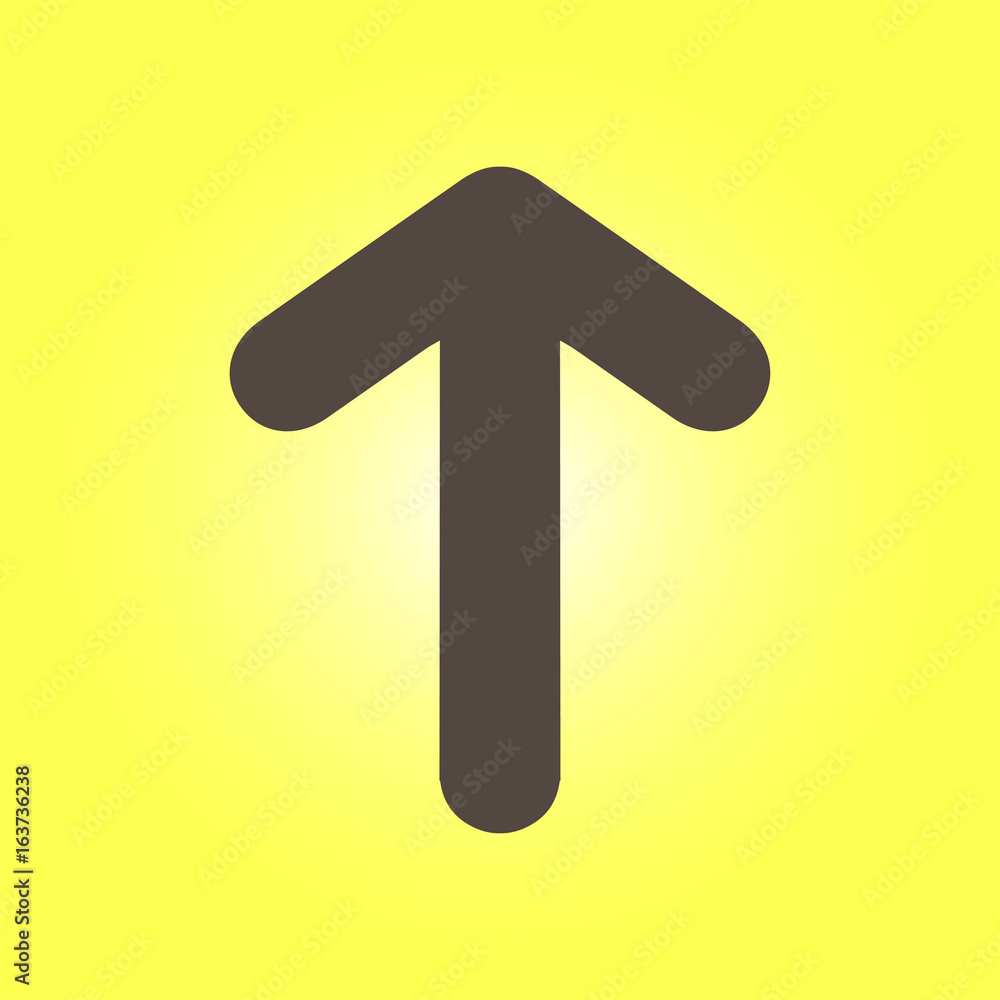 Arrow icon. Pointer direction for land navigation. Arrow icon. Pointer direction for land navigation.