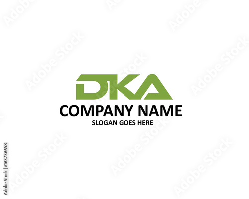 dka letter logo photo