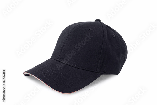 Cap isolated on white background. Baseball cap.