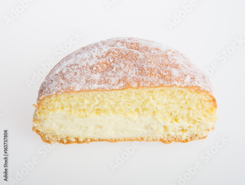 donut or sugar donut on a background.