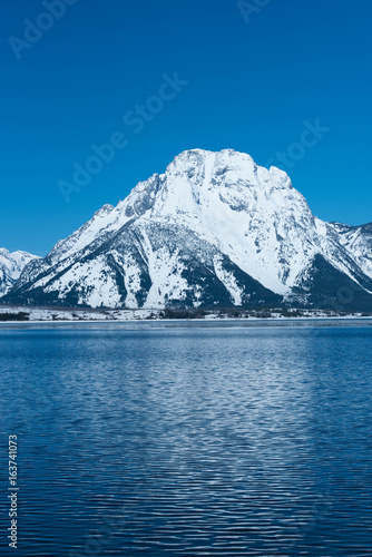 Mountain and Lake