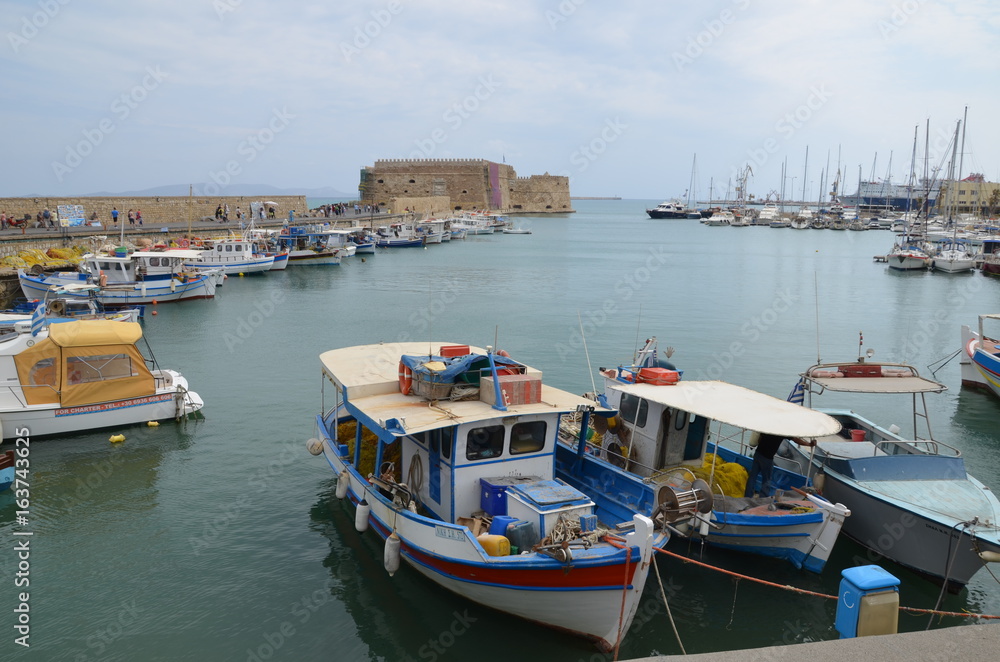 Heraklion, petit port de pêche