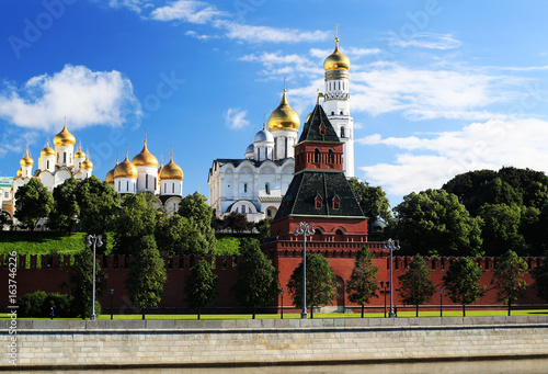 Russia, beautiful view of the Moscow Kremlin