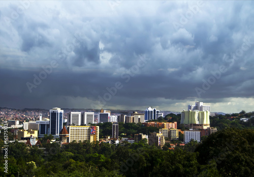 Kampala skyline photo