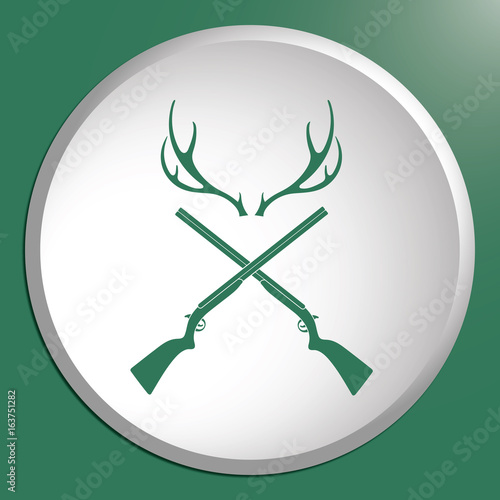 Hunting club logo icon