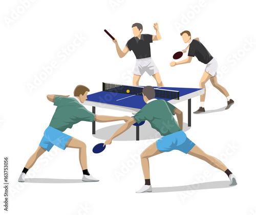 Table tennis two.