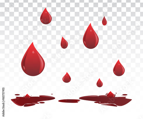 Blood drops
