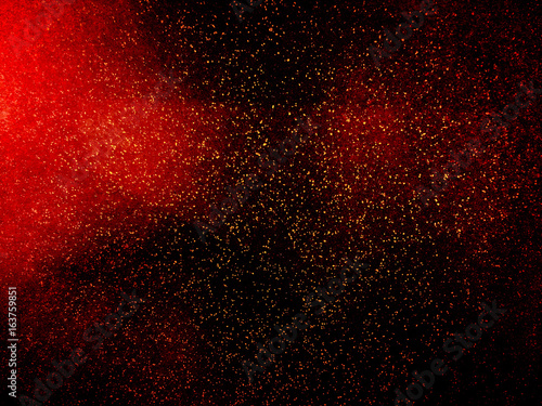 Dark red grunge and sparkle abstract background illustration