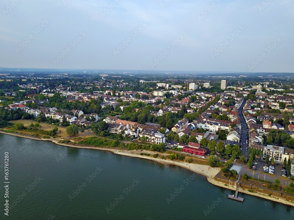 Obraz premium Bonn aus der Luft