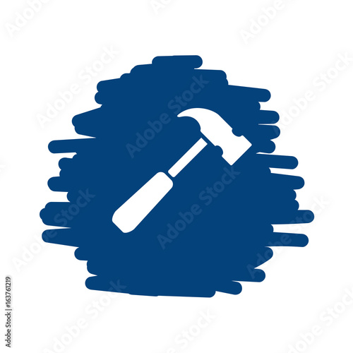 Hammer - Handgezeichnete Linien