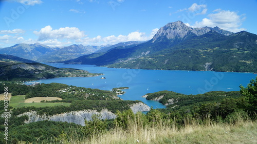 Fotografie Lac de serre ponçon