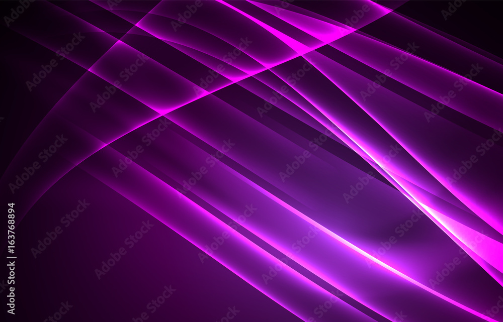 Vector polar lights concept background Vector polar lights concept background