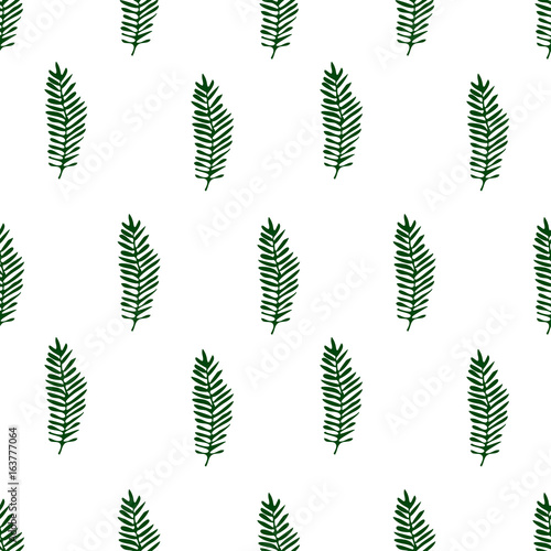 Tropical background with palm leaves. Seamless floral pattern seamless pattern. floral stylish background