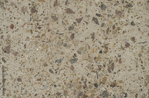 Obraz na płótnie Stones in cement as background w salonie