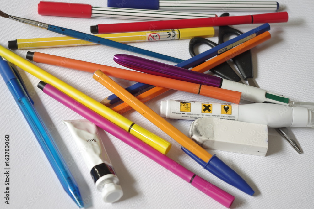 Fototapeta premium fourniture scolaire