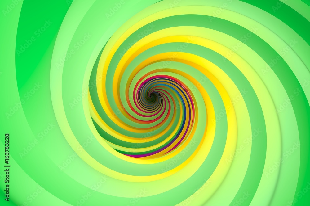 colorful abstract background with twist 3d illustration colorful abstract background with twist 3d illustration