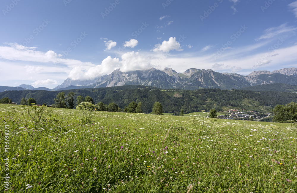 Südliche Dachsteinwände, Steiermark, Österreich