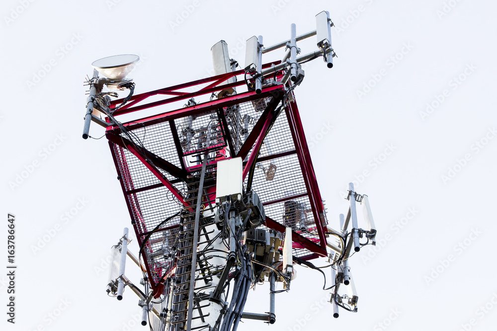 Mobile phone communication antenna tower Mobile phone communication antenna tower