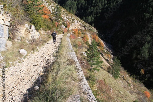 chemin au dessus de Sainte Enimie, Lozère