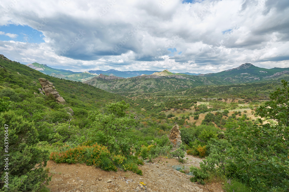 Obraz premium Заповедник Карадаг в Крыму