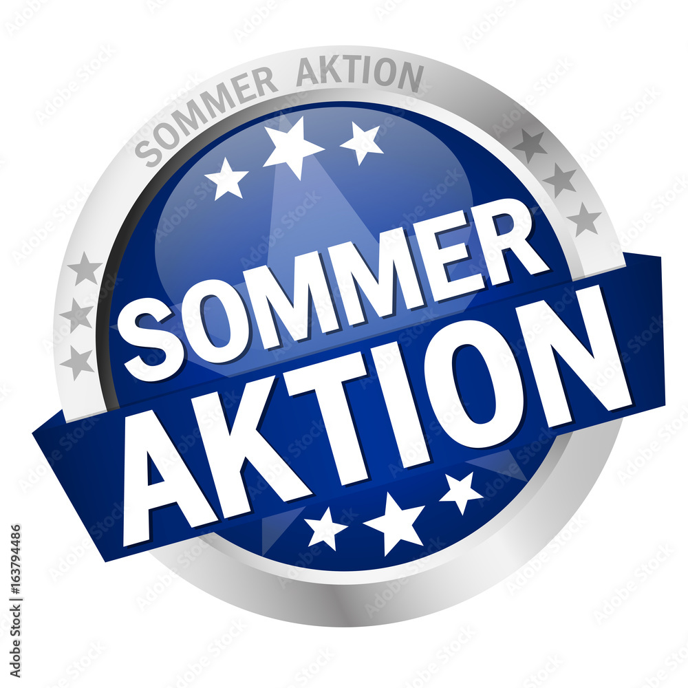 Button Sommer Aktion