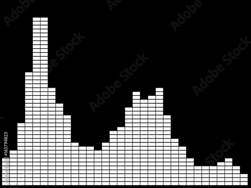 Music equalizer. Isolated o...