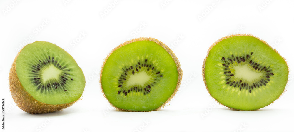Fototapeta premium kiwi fruit on isolated