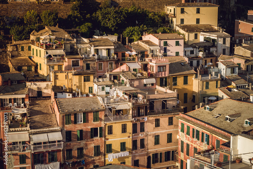 Nachmittagslicht an einem Sommertag in Vernazza, Cinque Terre, Liguria, Italien © schame87