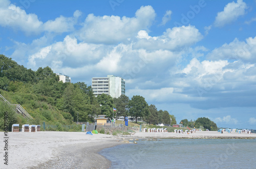Fototapeta Naklejka Na Ścianę i Meble -  am Strand in Sierksdorf an der Ostsee,Schleswig-Holstein,Deutschland