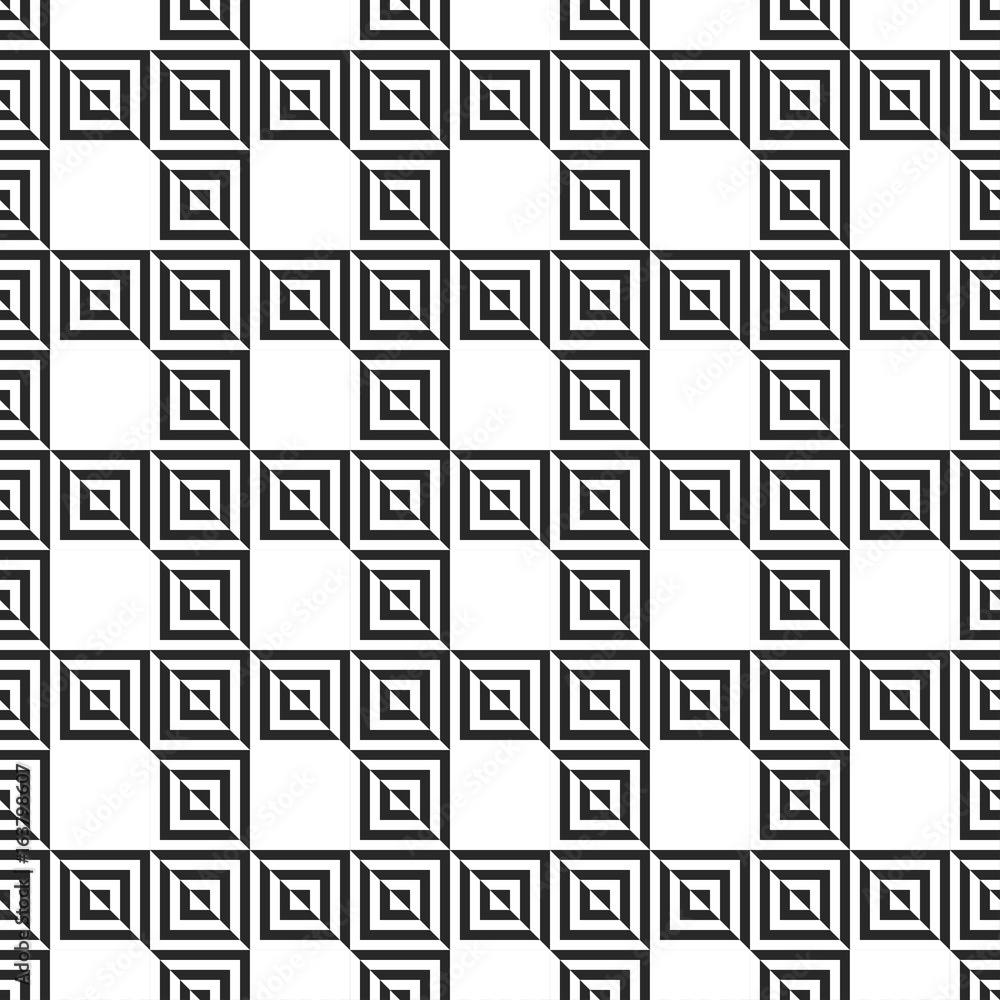 Retro memphis geometric square shapes seamless abstract patterns. Hipster fashion 80-90s. Jumble textures. Optical illusion effect. Memphis style for printing, website, fabric design, poster, cards. Retro memphis geometric square shapes seamless abstract patterns. Hipster fashion 80-90s. Jumble textures. Optical illusion effect. Memphis style for printing, website, fabric design, poster, cards.