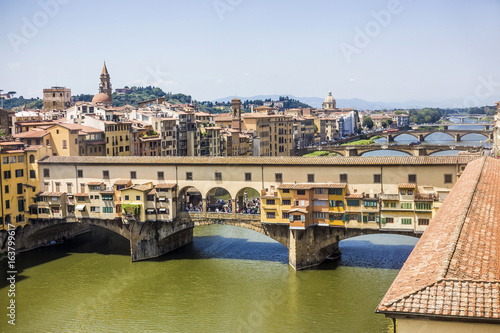 Ponte Vecchio Bridge in Florence, Italy