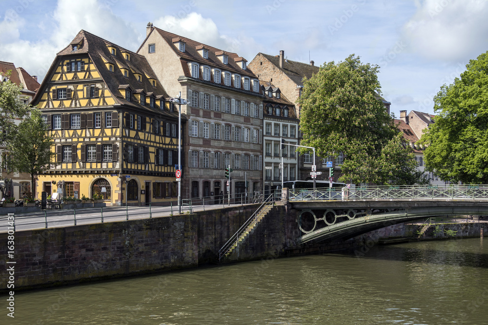 Fototapeta premium Historic city of Strasbourg - Alsace - France