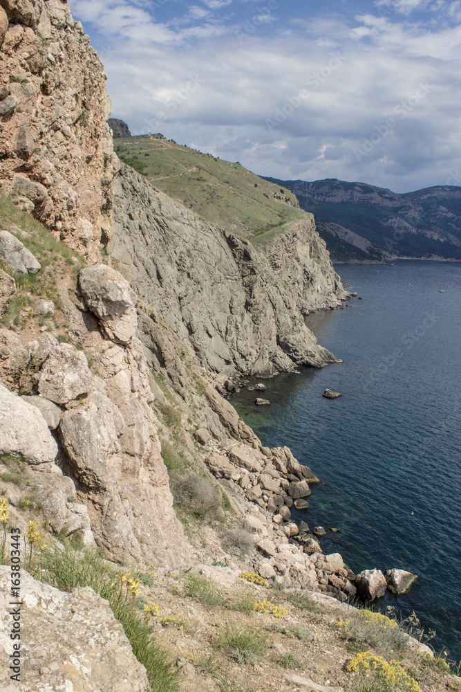 Rocks in the Crimea, Russia