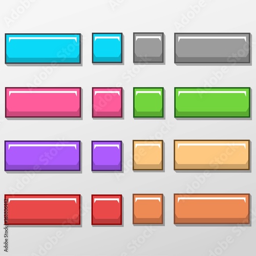 Button cartoon
