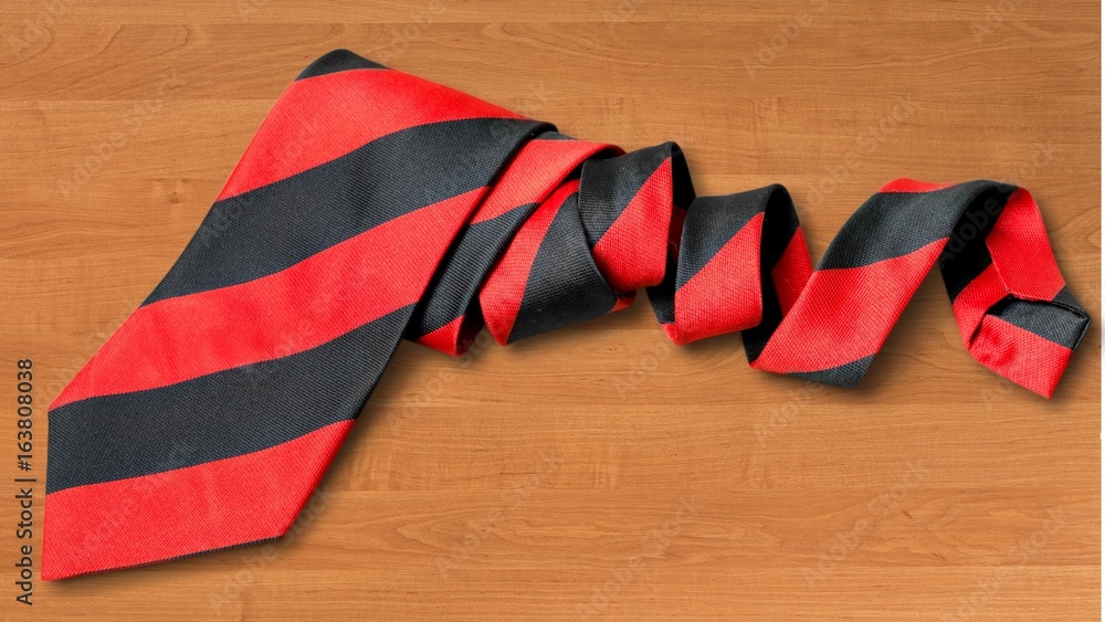Fototapeta premium Tie on the table.
