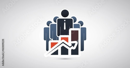 Skilled Businessmen or Company Leadership - Concept Animation 