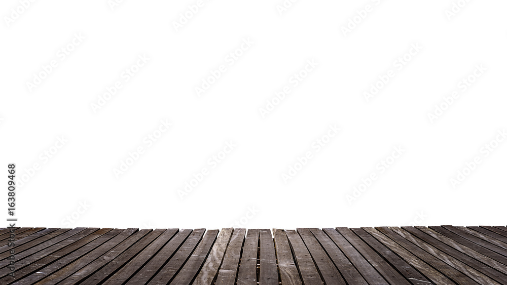 Empty wooden background for product placement Empty wooden background for product placement