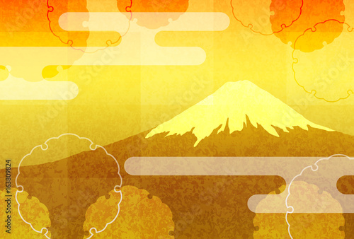 金箔　背景画像