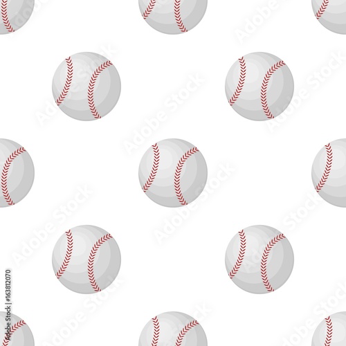 Ball for baseball. Baseball single icon in cartoon style vector symbol stock illustration web. photo