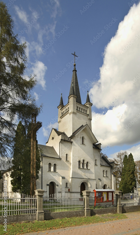 Church of Mother of God of Rozancowa in Slawatycze. Poland