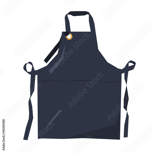 Isolated geometric apron on a white background, Vector illustration