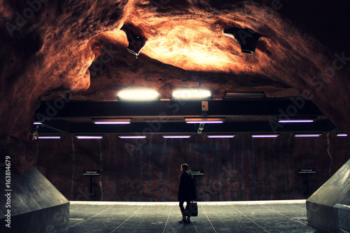 Photography Waiting for the subway