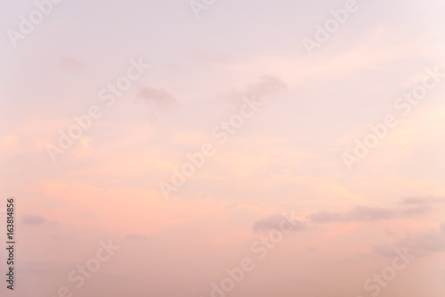 Light after rain in the evening air