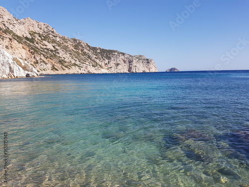 Vroulidia beach ,Greece photo