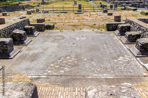 Fotografija View of the archaeological site of Lucus Feroniae, near Rome, Italy