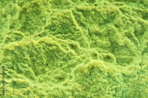 Green Yellow Mineral and Natural chaotic patterns textures