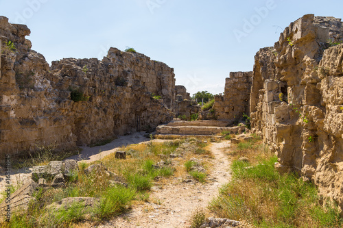Ruins in the ancient city of Salamis, Northern Cyprus